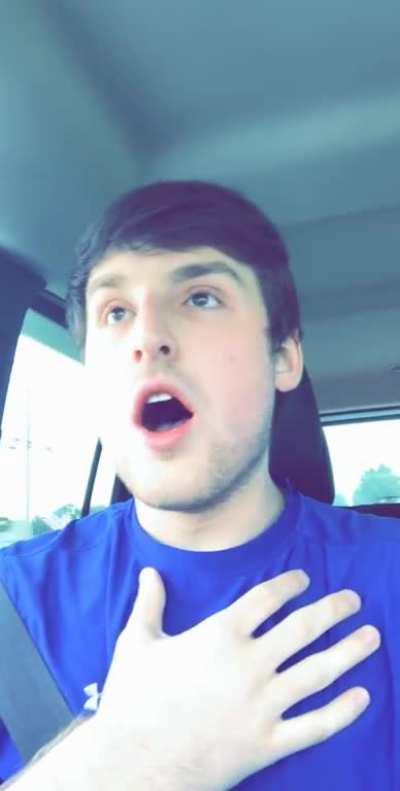 The biggest cock block of the century