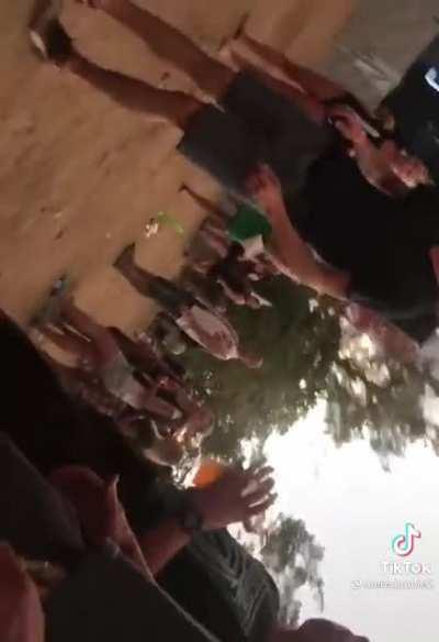 Keeps filming the opposite direction