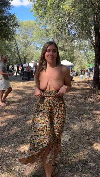 Flashing at the fair 