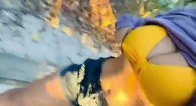 This one was deff the most risky flash I’ve done 😋 the guy behind me asked if I wanted to come home with him after