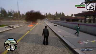 Just wanted to get a gun at ammu-nation