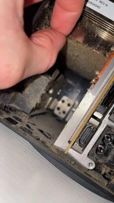 Cleaned my Xbox after about 3-4 years of use