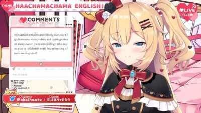 Haachama teaches you some Japanese