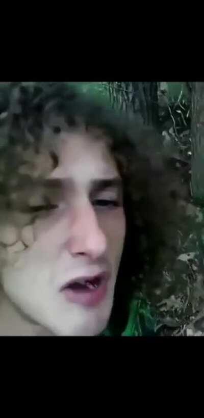 WCGW Eating a wild mushroom