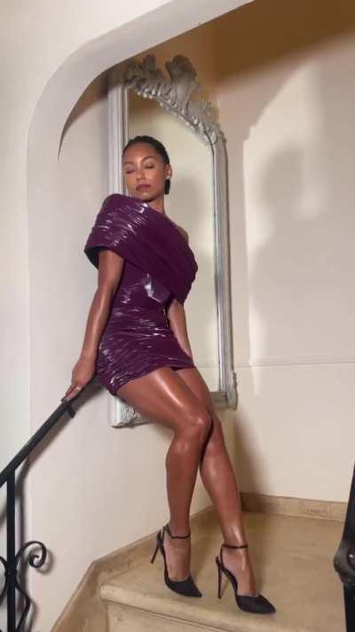 Logan Browning is grown woman fine.