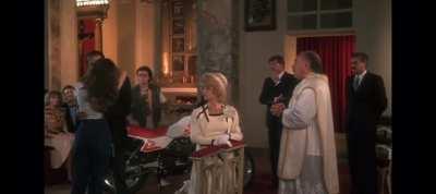 Adriano Celentano and Federica Moro long kiss