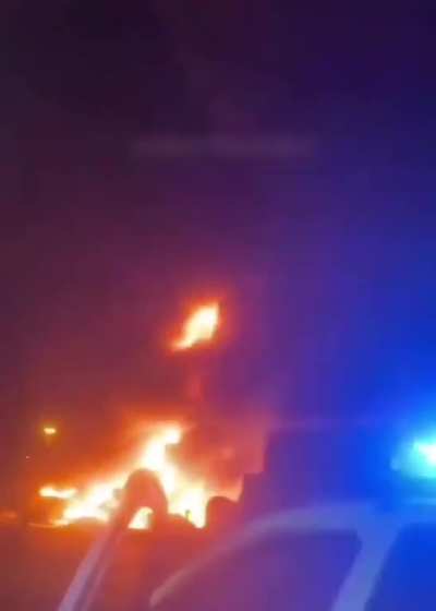 hell opened at night in Israel. 