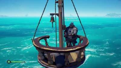 A (very) drunken soldier discovers a sneakster aboard his ship