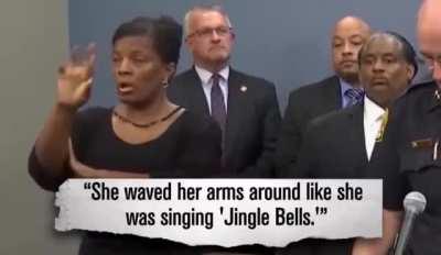woman who got arrested for being a fake sign language interpreter