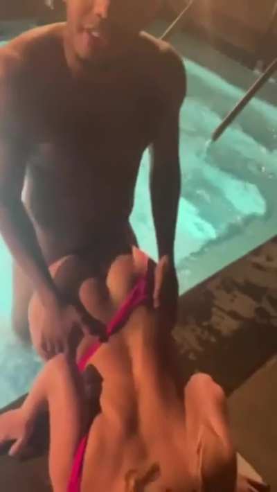 Savannah Bond gets fucked hard in the pool party