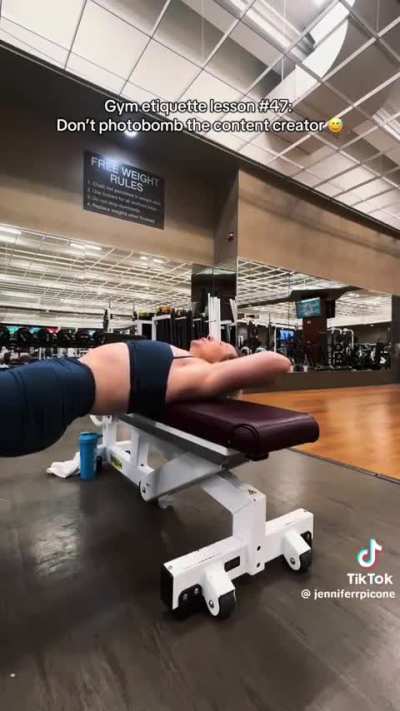 TikTok creator berates woman for unknowingly being in background