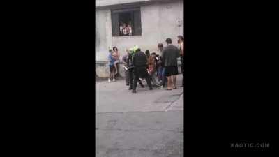 Two women have a knife fight + aftermath (July 2, 2023. Colombia)