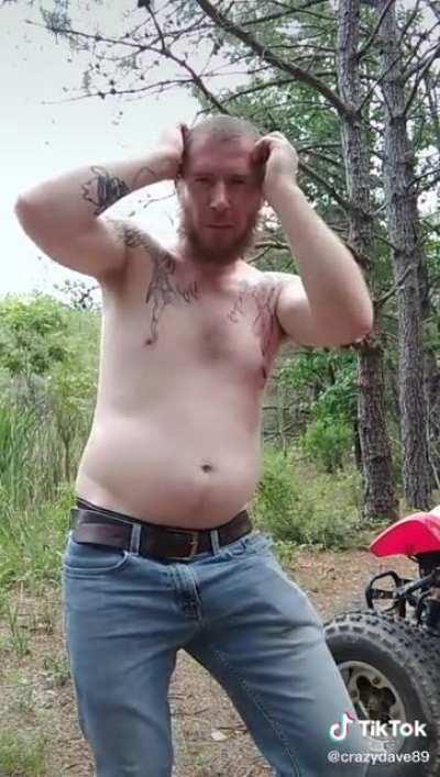 First date idea: four wheeling to a secluded spot in the forest for a romantic private show 🥵