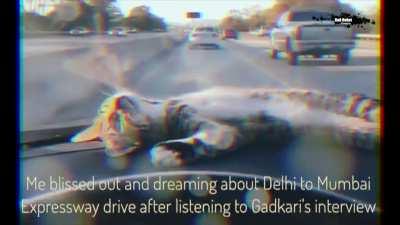 When world would complain about their roads while driving in INDIA