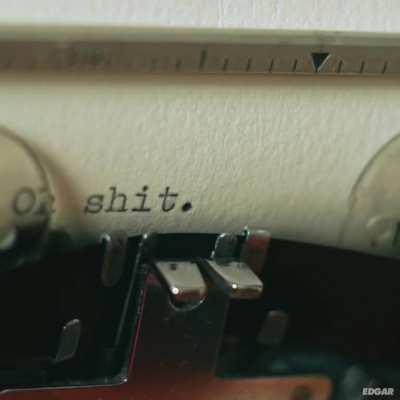 Am I the only one who writes random things just to use my typewriter?