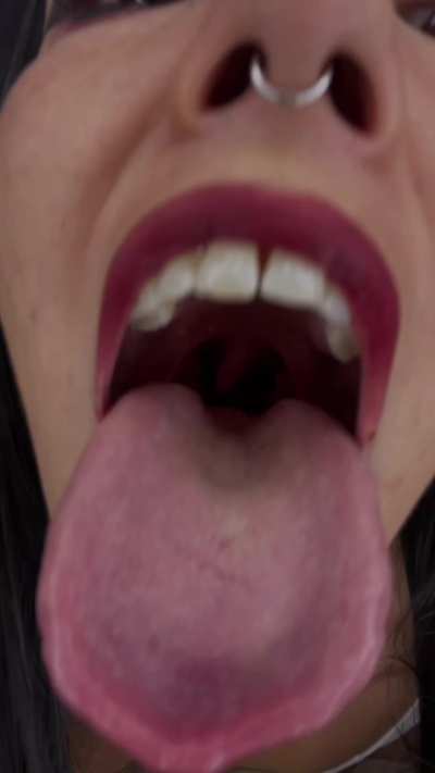 Look towards the abyss, my tiny male, now you will feel the heat of my stomach, you will be my dinner today