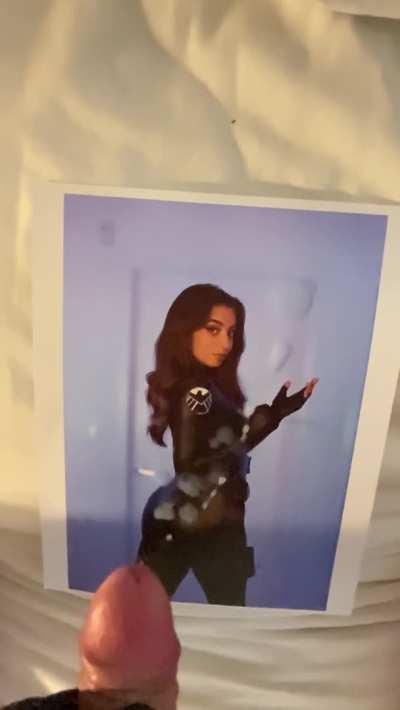 Lea Martinez (Slayeas) Black Widow slow motion cum tribute