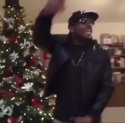 He gon be happy when...