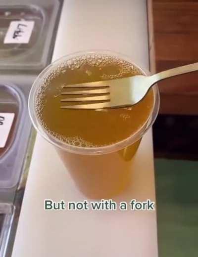 Me trying to pick up tea with a spoon