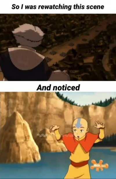 The realization that Jeong Jeong learned water bending techniques and applied them to fire bending just like our favorite uncle