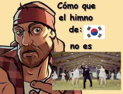 Como que el himno de : 🇰🇷no es