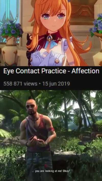 Eye Contact Practice