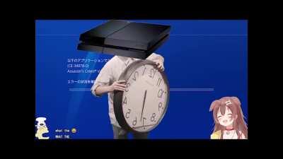 The moment PS4-Kun joined the go to sleep gang