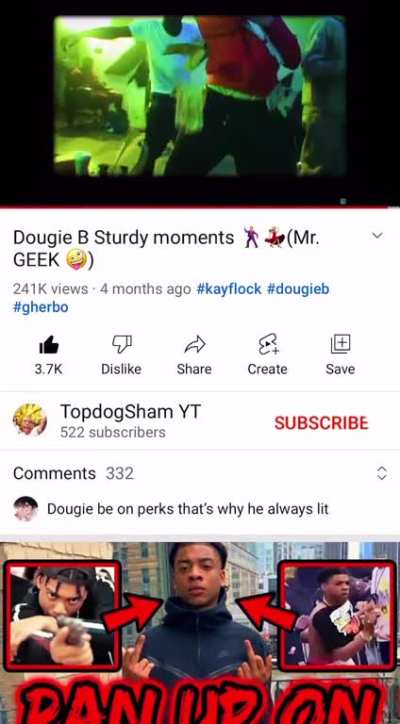 Dougie b a stripper ? AYOO