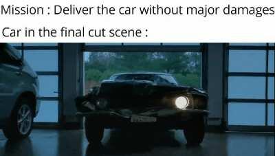 It's not major if it's still moving.