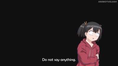 When your siblings catches you acting sus