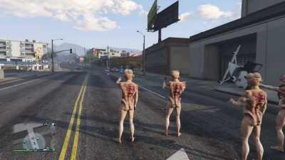 My crew and I were harassing people in alien suits with pool cues when another crew threw on some suits and challenged us to a classic street fight. Best online moment to date