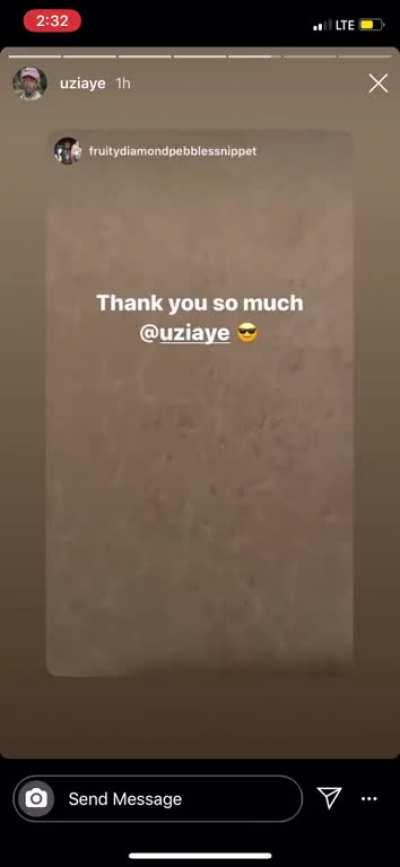 What’s with this clown? Now he’s hopping in the booth and making fake songs claiming to leak them and people are believing it’s Uzi...