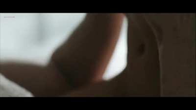 French beauty Sophie Desmarais in a hot sex scene with an old guy