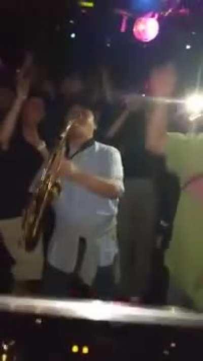 [Poetry] Club sax guy