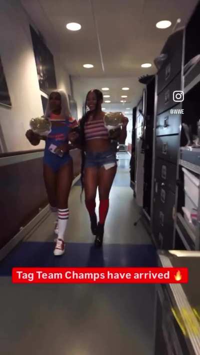 Jade Cargill & Bianca Belair