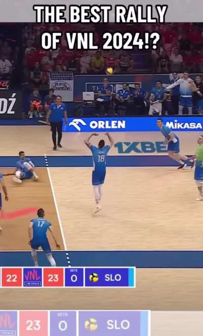 This could be the best rally of VNL 2024 🤯