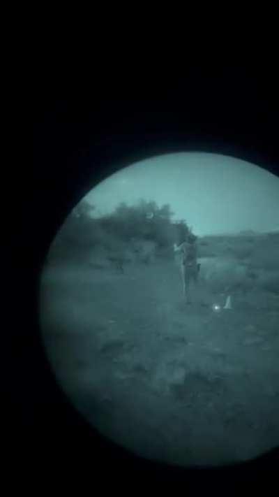 If it ain't rainin', you ain't trainin...Doing a box drill under NODs at half speed after I ate shit and caught a palm full of gravel while a flash flood/thunderstorm rages overhead