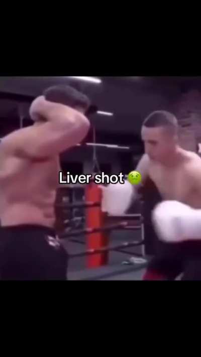 Asking for a liver shot