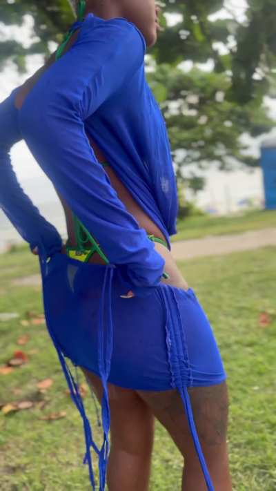 Enjoy while I get dressed