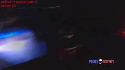 Female officer point-blank shot