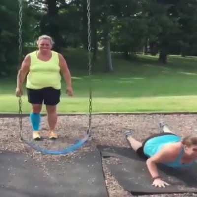 Fuck these swings