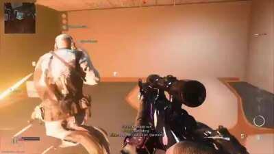 I spawned into a random room on Broadcast and couldn't leave.