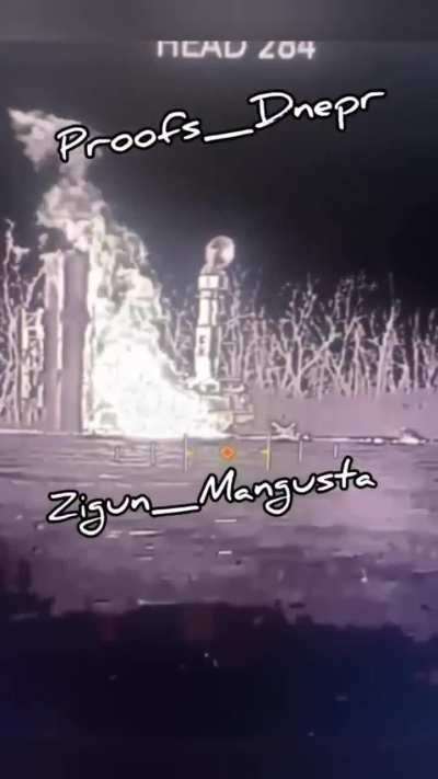 Earlier today in Zaporizhia Oblast, Ukrainian forces conducted a long-range heavy drone bomber mission, successfully destroying a Russian 9А83М TELAR from an S-300V4 theater SAM system. The drone was either shot down or quietly landed nearby, watching the