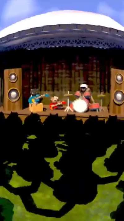 guys can i get more of these low poly animals playing music? pls i need it for a project