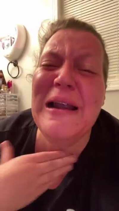 MAGA woman has a breakdown over Biden being inaugurated