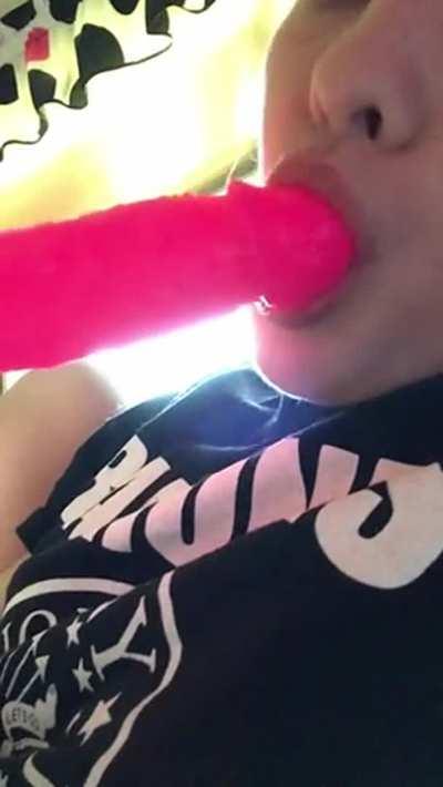 How hard is your dick getting imagining I'm doing this to you right now? 🥵