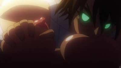 Shinmai Maou no Testament Burst breast sucking 2