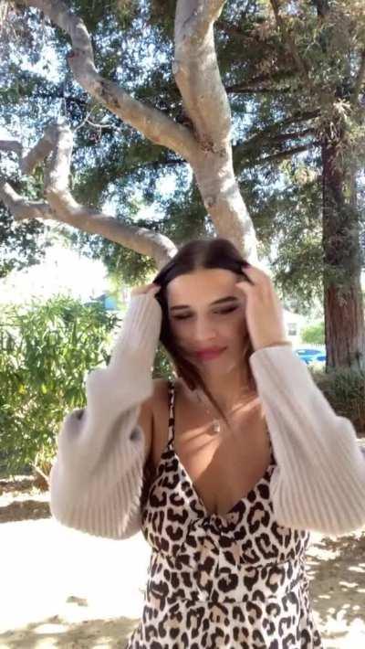 Today extra in the dress for you... Unfortunately I have nothing on under my dress I hope that is not a problem