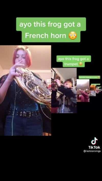 Crazy Frog got a career.