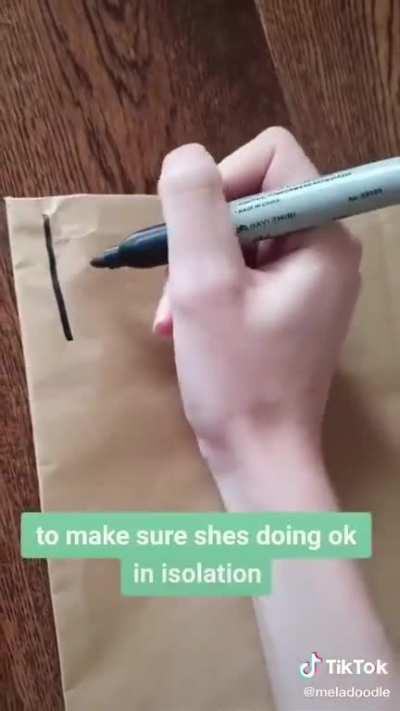 In New Zealand where there is a nationwide lockdown, a kind-hearted lady decided to help her elderly neighbour